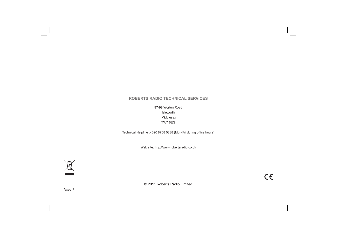 Roberts Radio DreamDock User Manual | Page 48 / 48