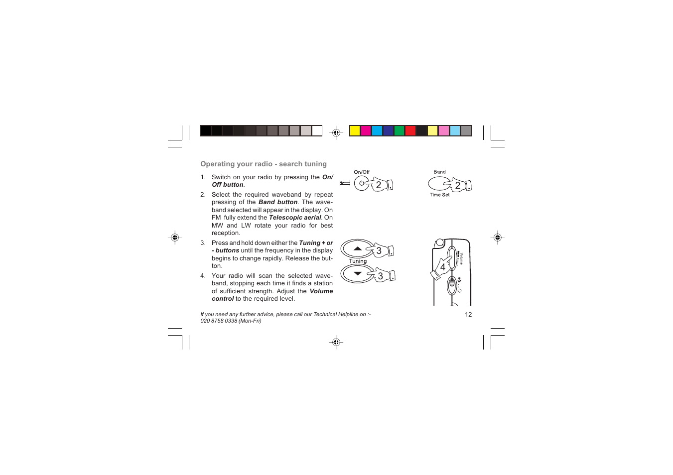 Roberts Radio R9947 User Manual | Page 13 / 28