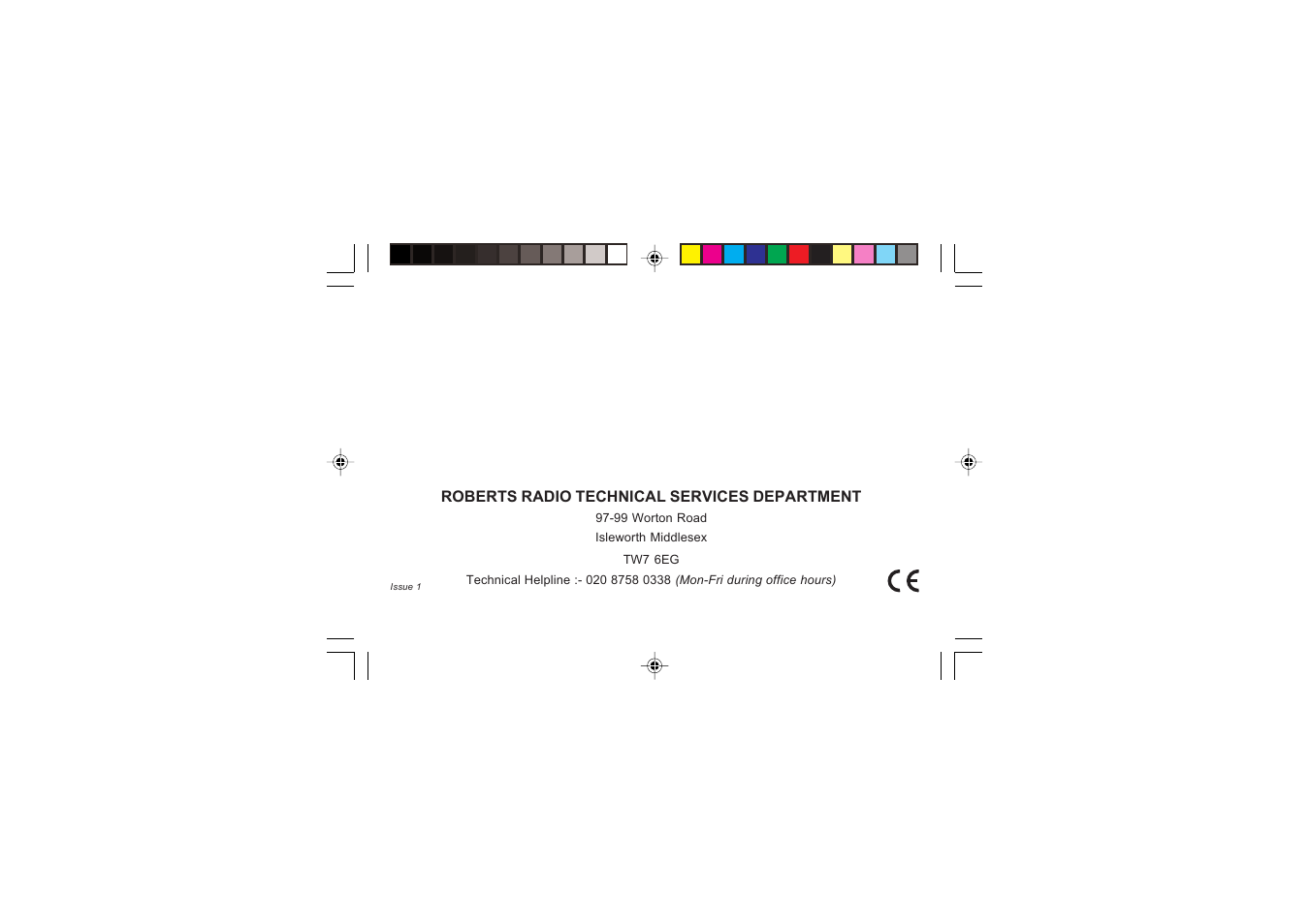 Roberts Radio R9947 User Manual | Page 28 / 28