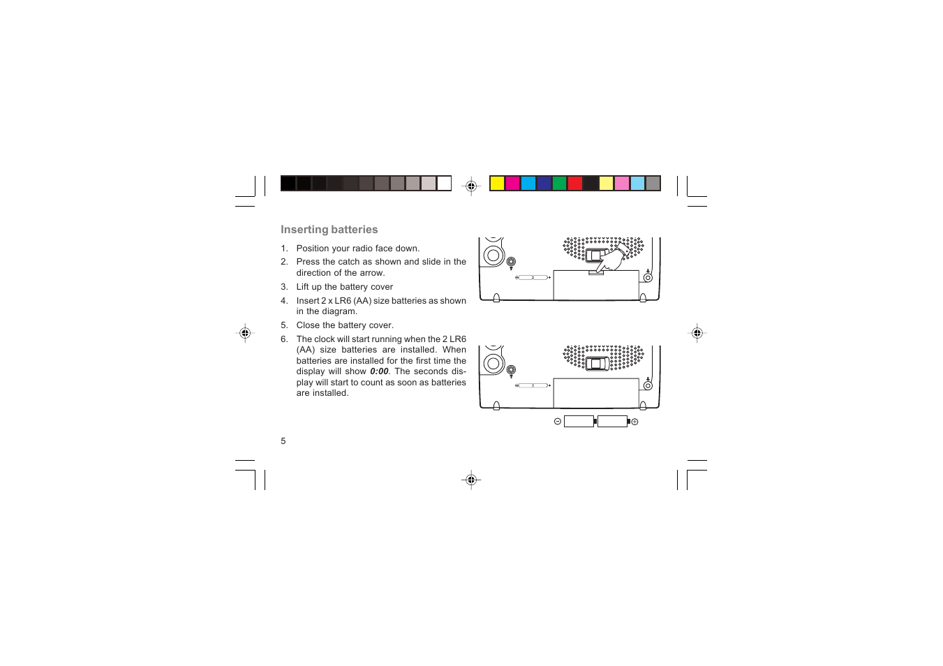 Roberts Radio R9947 User Manual | Page 6 / 28