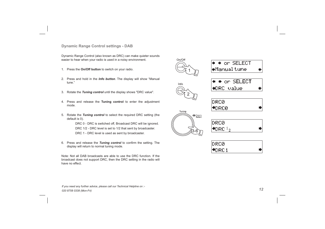 Roberts Radio unologic User Manual | Page 13 / 28