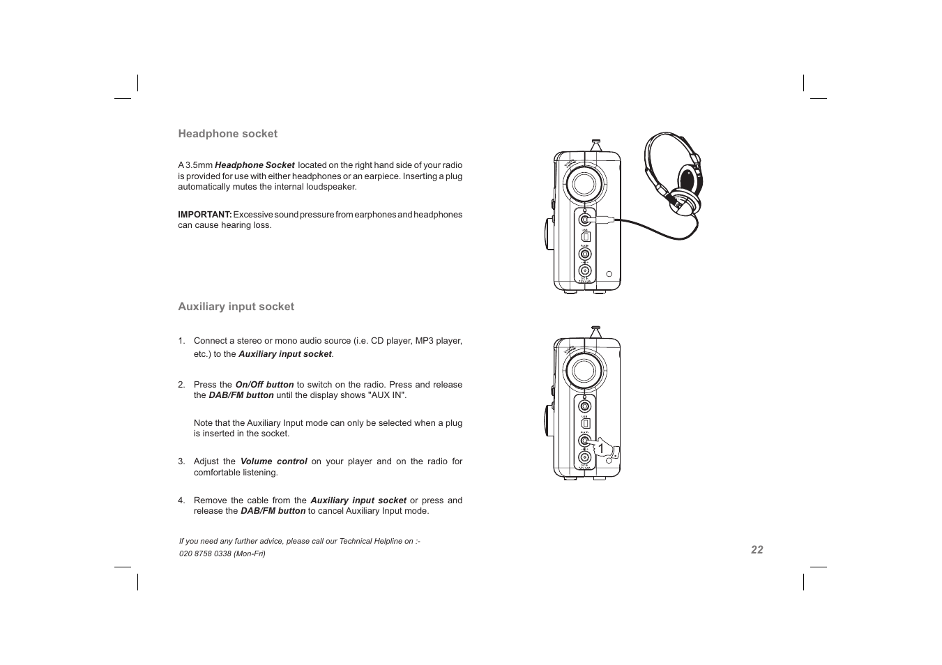 Roberts Radio unologic User Manual | Page 23 / 28