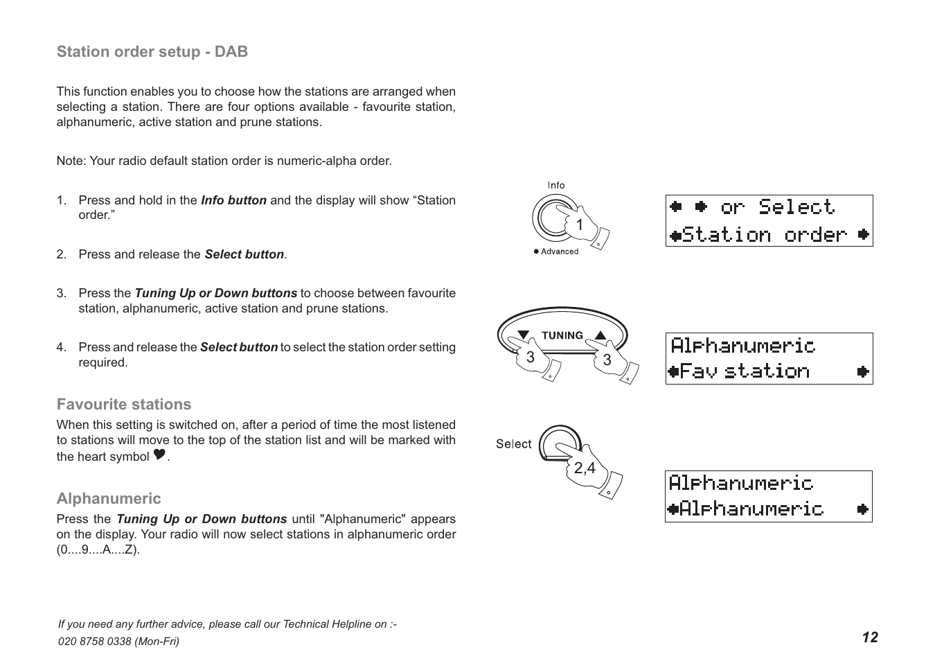 Roberts Radio Ecologic 3 User Manual | Page 13 / 24