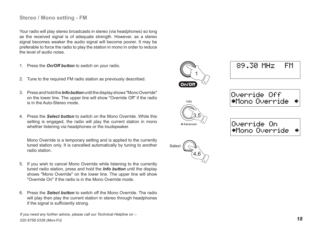 Roberts Radio Ecologic 3 User Manual | Page 19 / 24