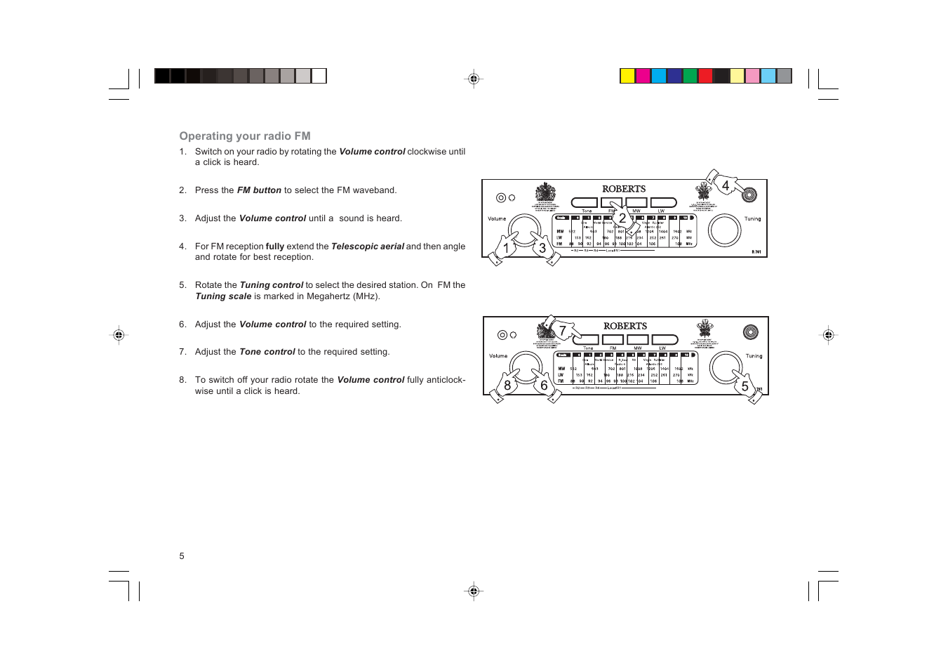 Roberts Radio R761 User Manual | Page 6 / 12