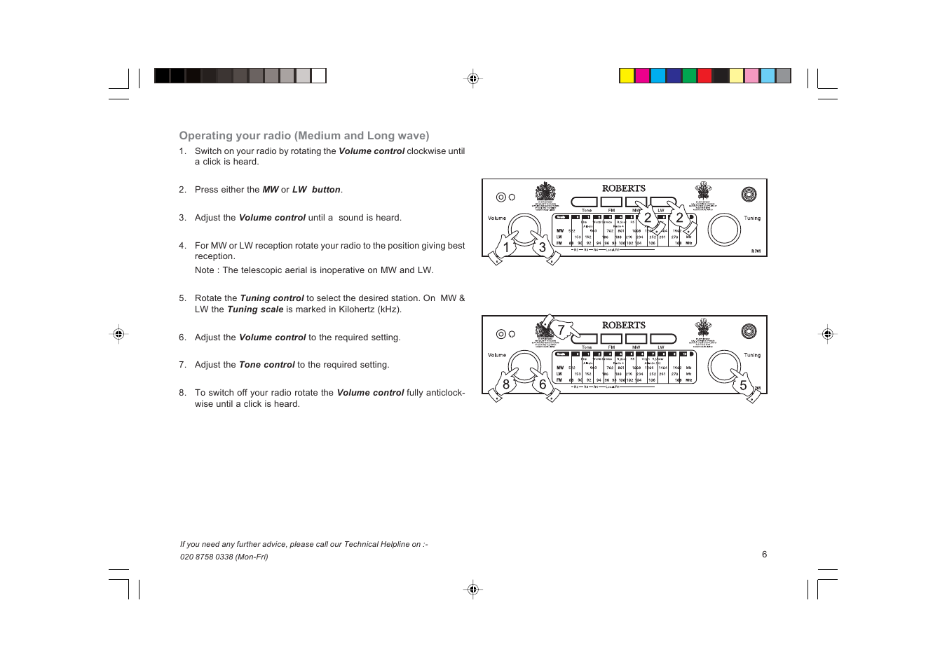 Roberts Radio R761 User Manual | Page 7 / 12
