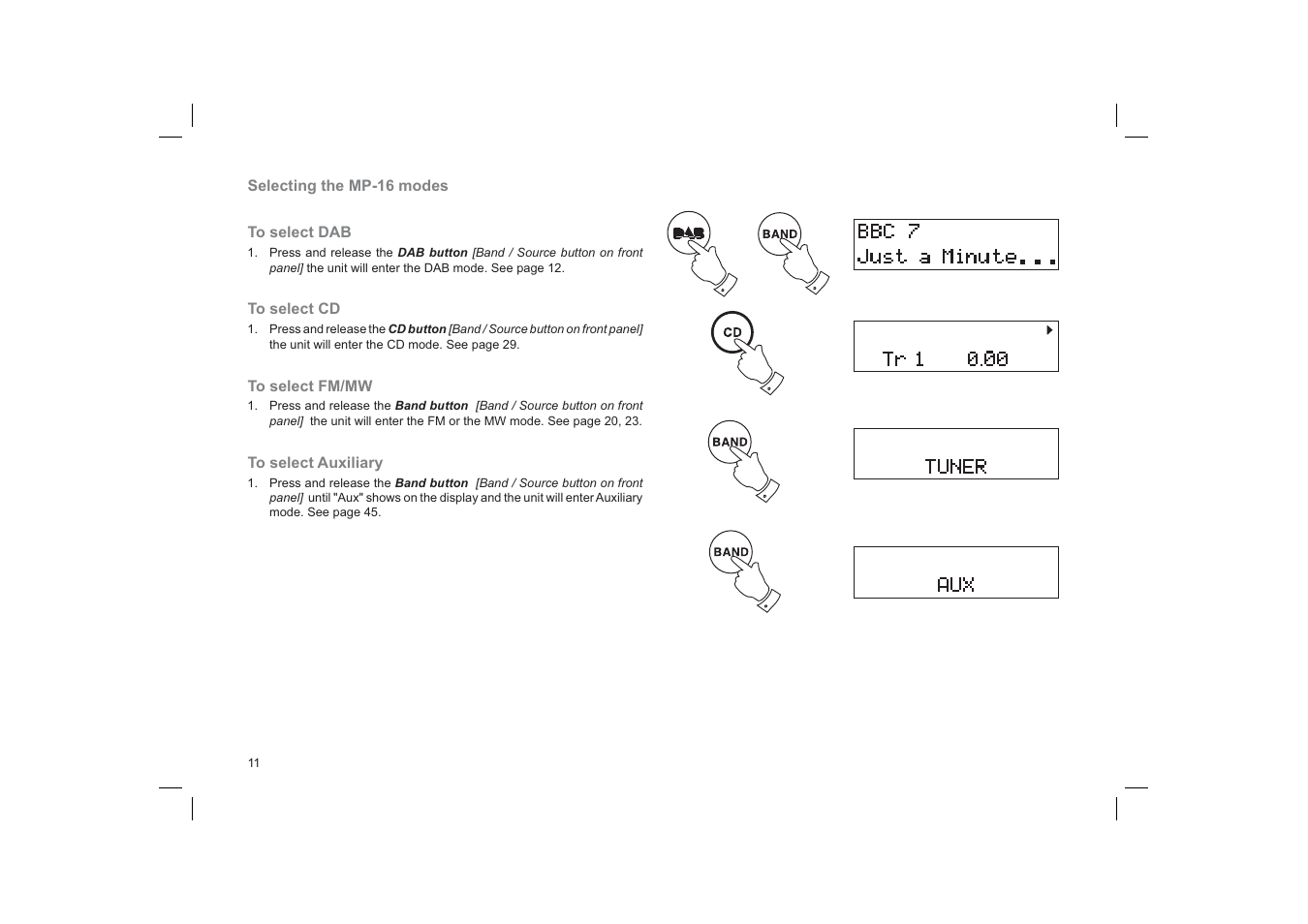 Roberts Radio MP-16CD User Manual | Page 12 / 52