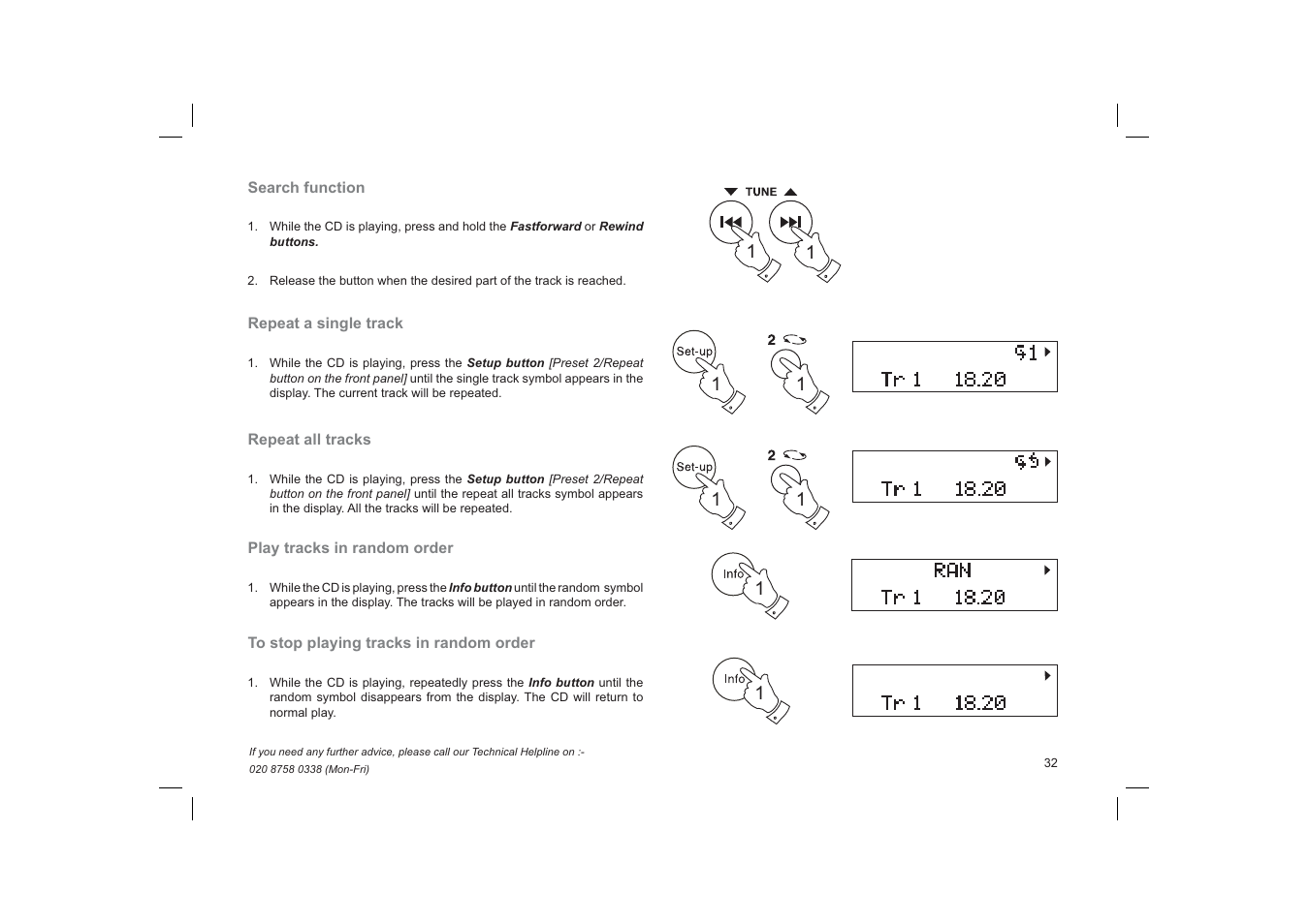 Roberts Radio MP-16CD User Manual | Page 33 / 52