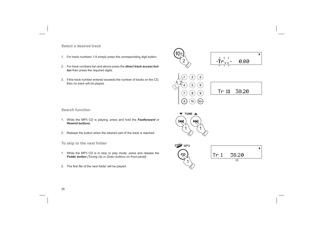 Roberts Radio MP-16CD User Manual | Page 36 / 52