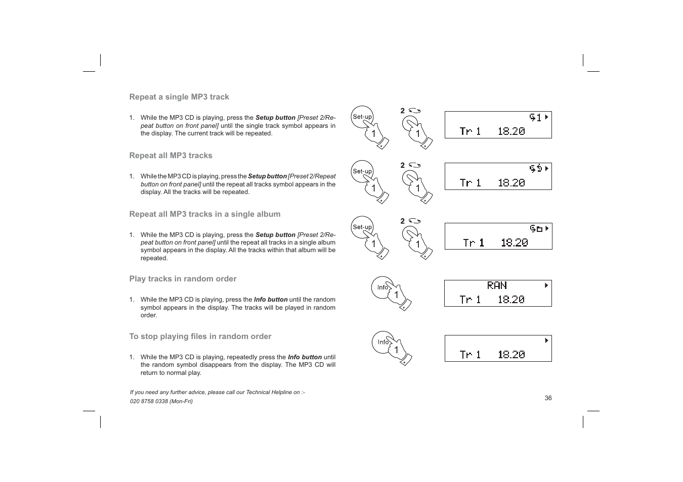Roberts Radio MP-16CD User Manual | Page 37 / 52