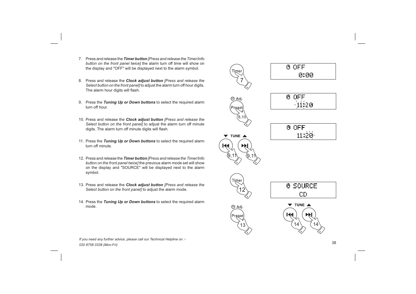 Roberts Radio MP-16CD User Manual | Page 39 / 52