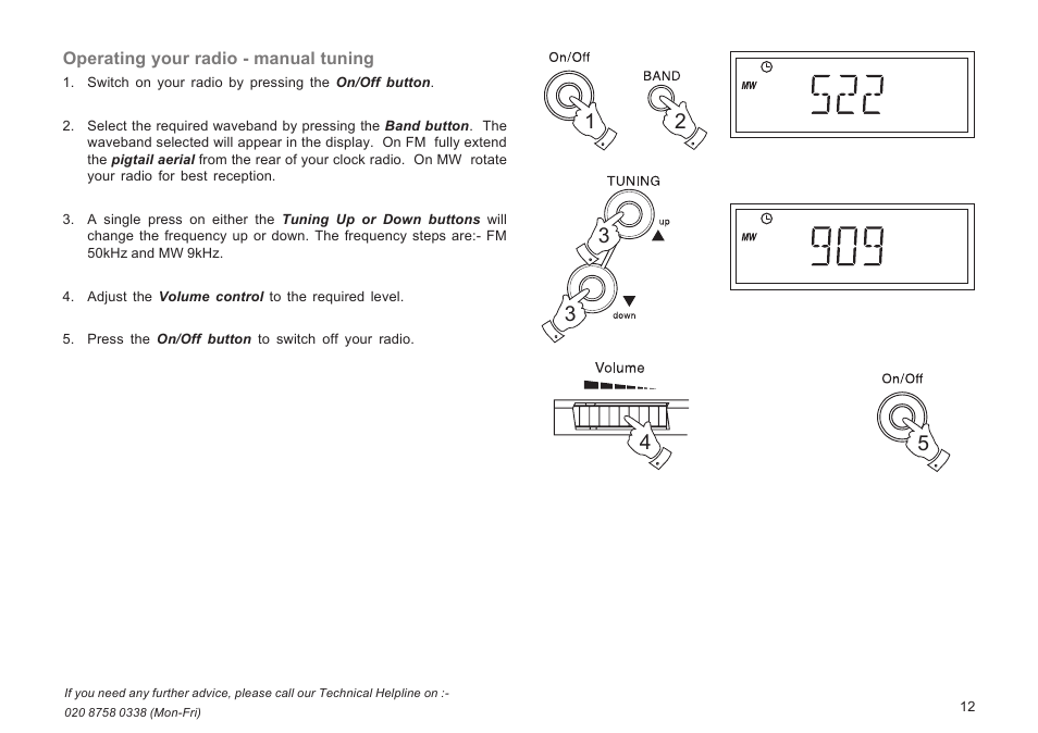 Roberts Radio CR9935 User Manual | Page 13 / 24