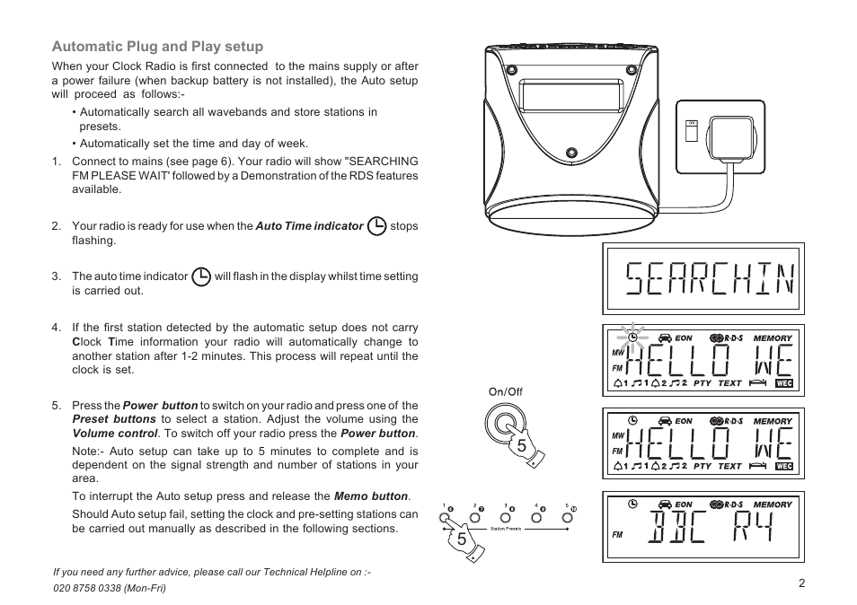 Roberts Radio CR9935 User Manual | Page 3 / 24