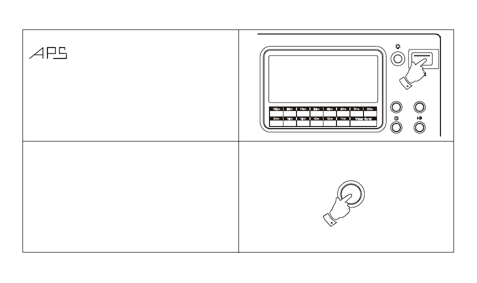 Aps (auto preset system), Select a waveband by pressing the band button, B a n d | Roberts Radio R9914 User Manual | Page 37 / 56