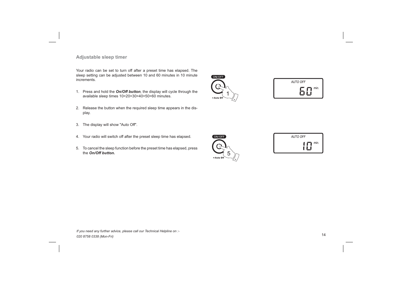 Roberts Radio R9958 User Manual | Page 15 / 24