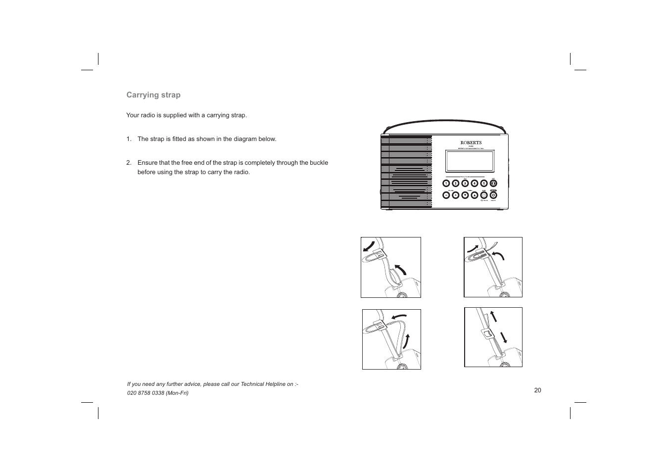 Roberts Radio R9958 User Manual | Page 21 / 24