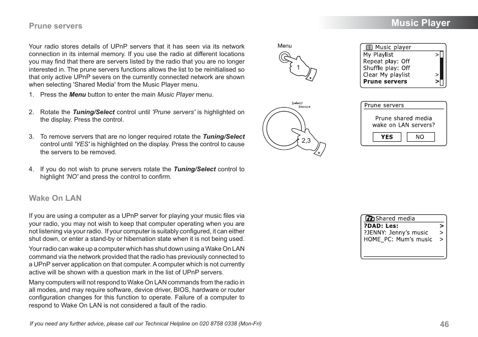 Music player | Roberts Radio 205 User Manual | Page 47 / 100