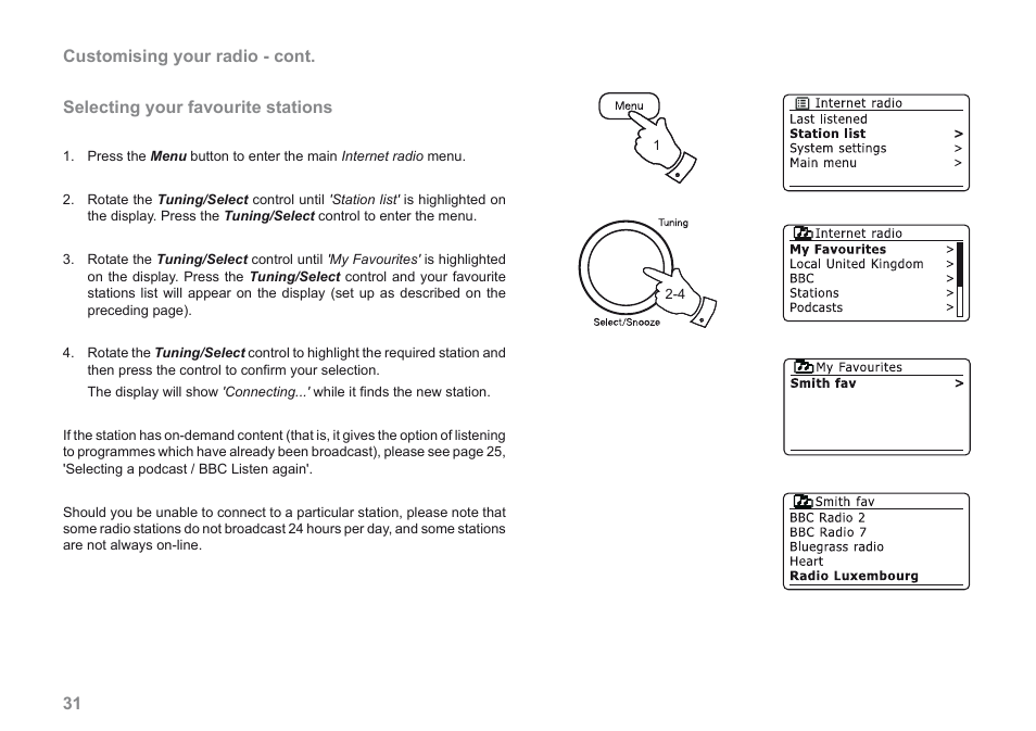 Roberts Radio iStream User Manual | Page 32 / 100