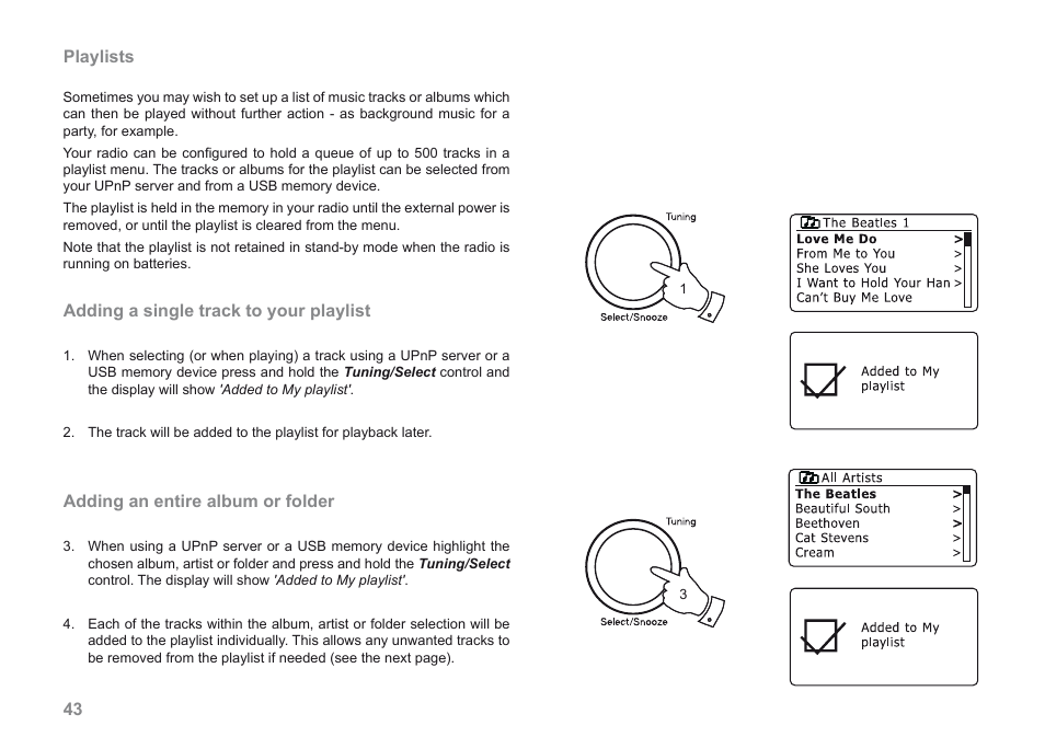 Roberts Radio iStream User Manual | Page 44 / 100