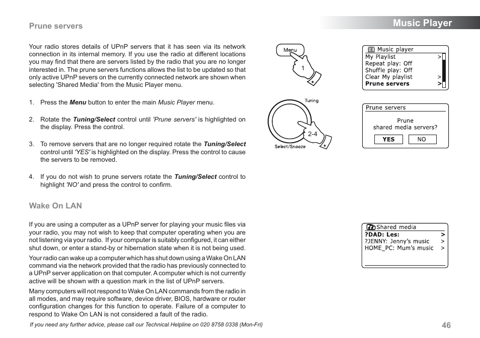 Music player | Roberts Radio iStream User Manual | Page 47 / 100