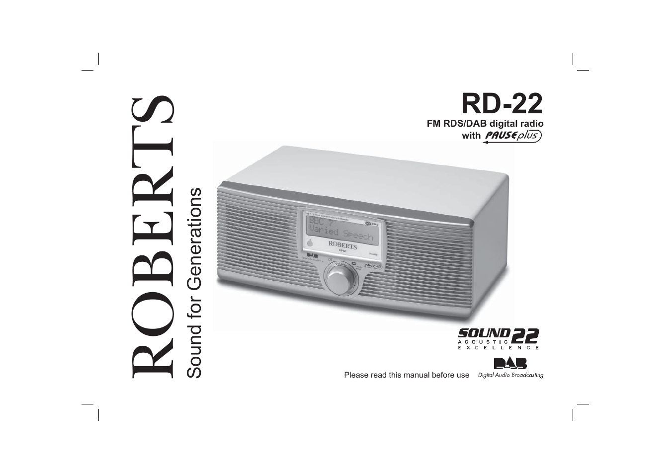 Roberts Radio RD-22 User Manual | 36 pages