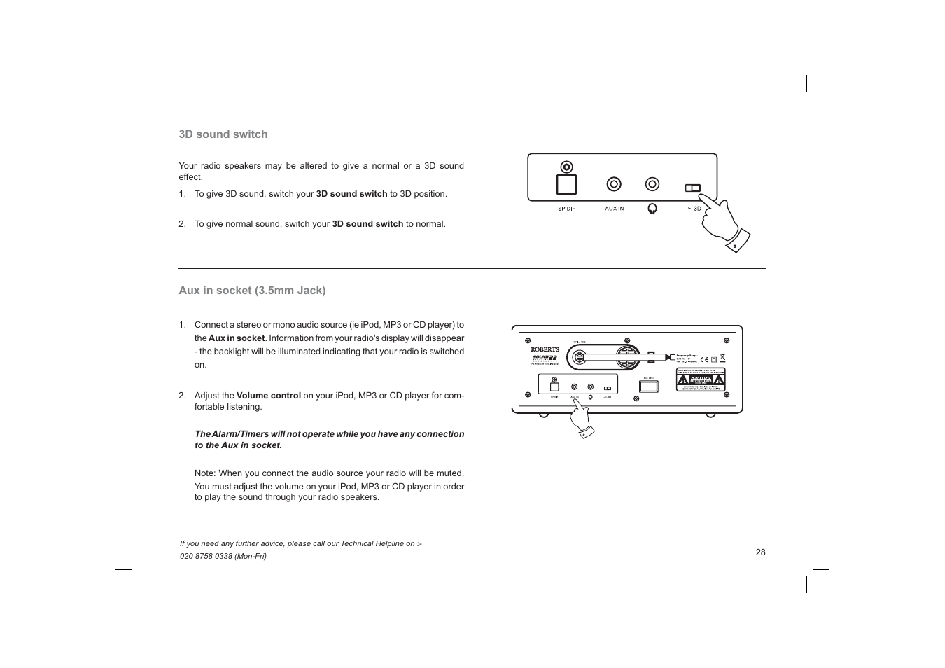 Roberts Radio RD-22 User Manual | Page 29 / 36