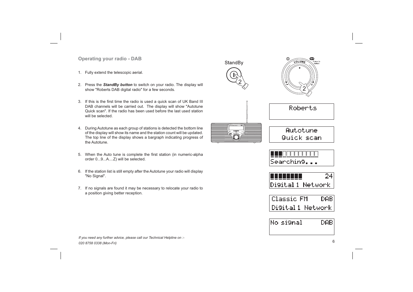 Roberts Radio RD-22 User Manual | Page 7 / 36