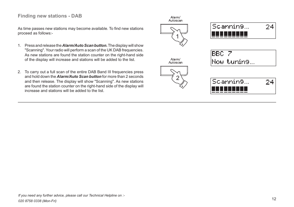 Roberts Radio BAB MP-24 User Manual | Page 13 / 44