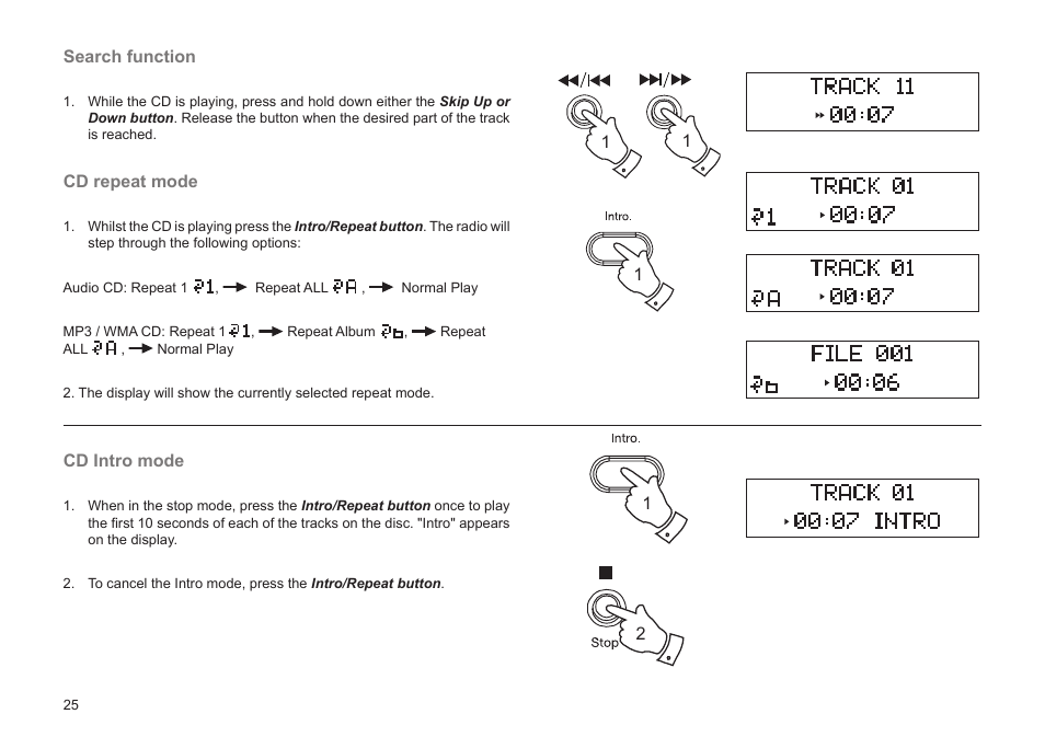 Roberts Radio BAB MP-24 User Manual | Page 26 / 44