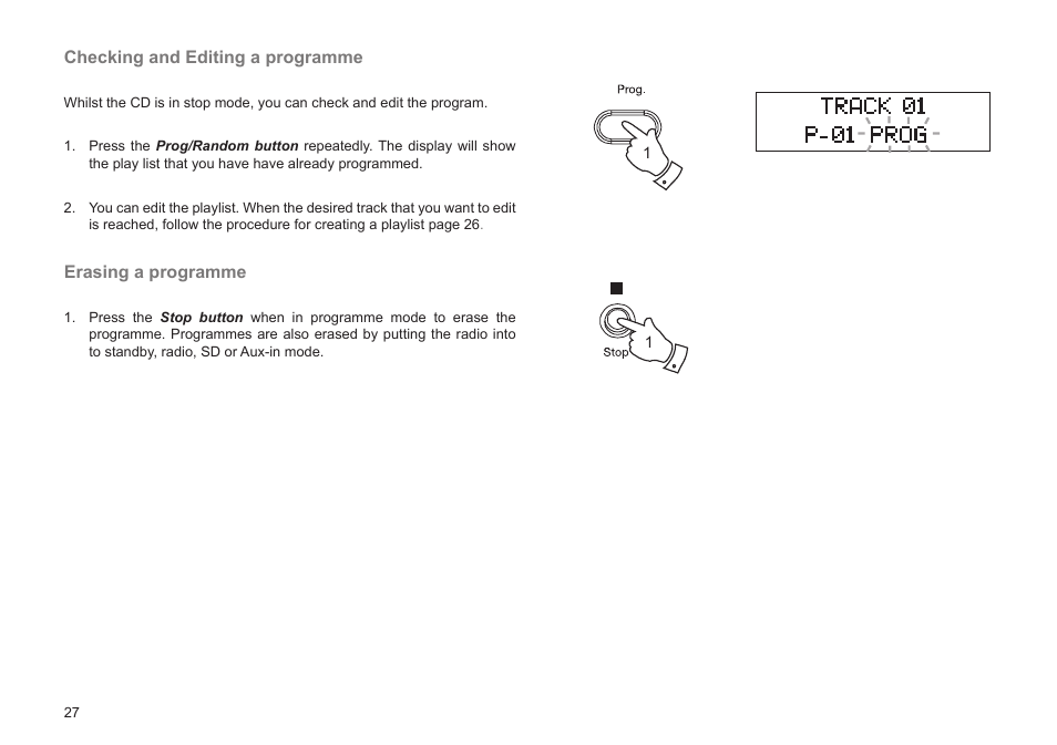 Roberts Radio BAB MP-24 User Manual | Page 28 / 44