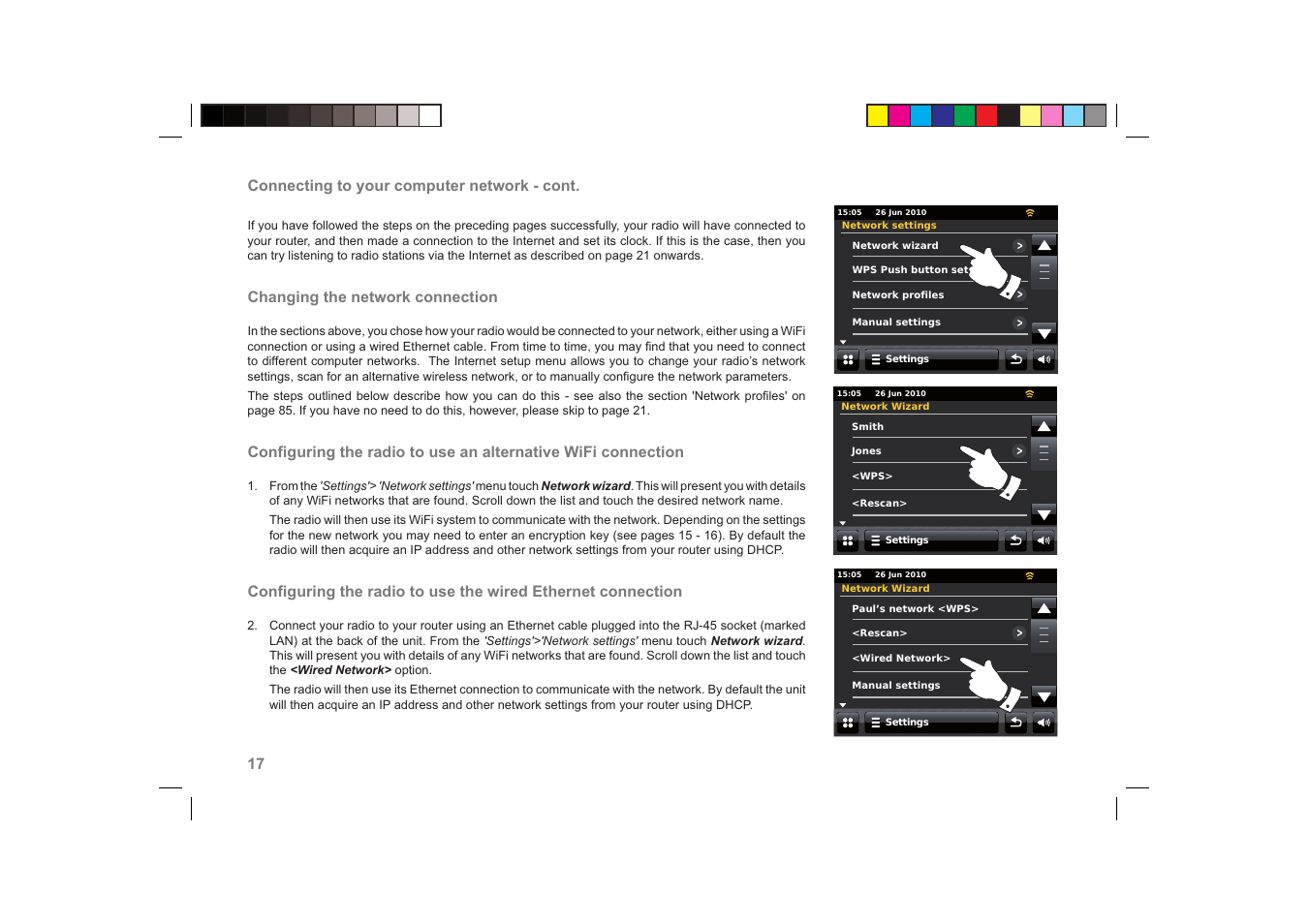 Roberts Radio ColourStream User Manual | Page 18 / 100