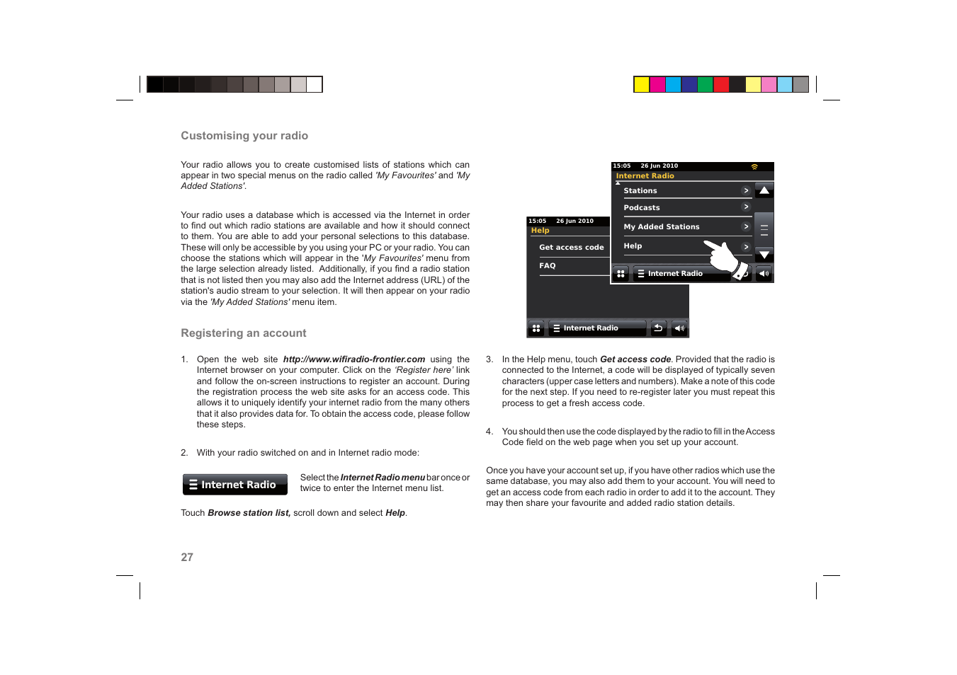 Roberts Radio ColourStream User Manual | Page 28 / 100