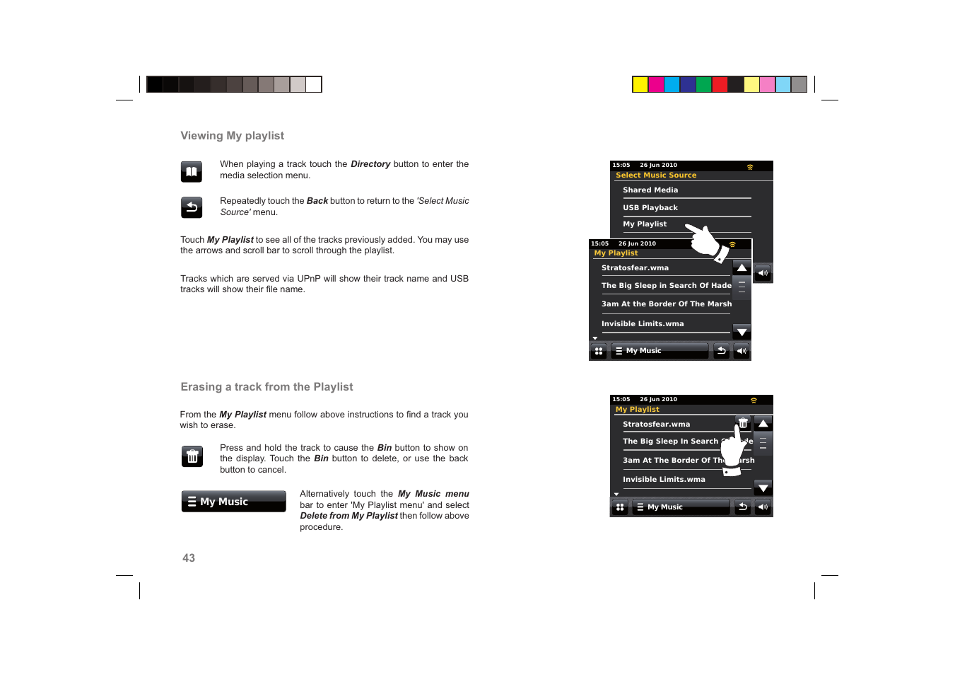 Roberts Radio ColourStream User Manual | Page 44 / 100