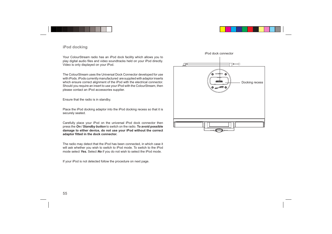 Roberts Radio ColourStream User Manual | Page 56 / 100