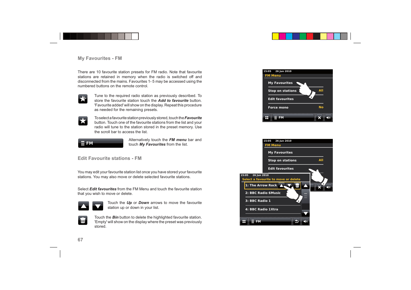 Roberts Radio ColourStream User Manual | Page 68 / 100