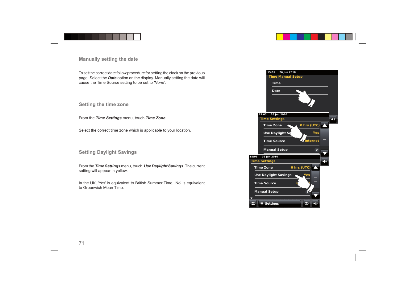 Roberts Radio ColourStream User Manual | Page 72 / 100