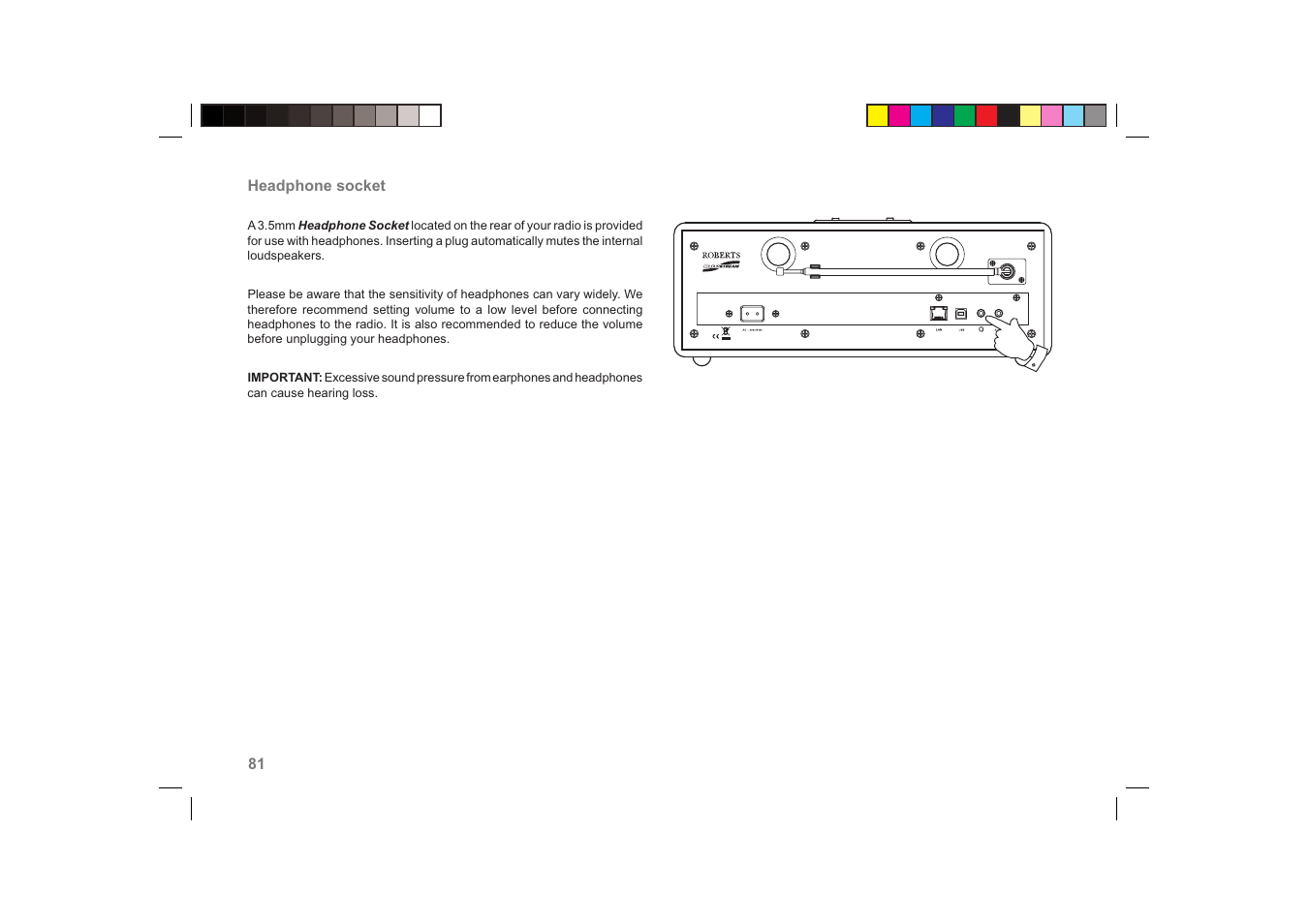 Roberts Radio ColourStream User Manual | Page 82 / 100