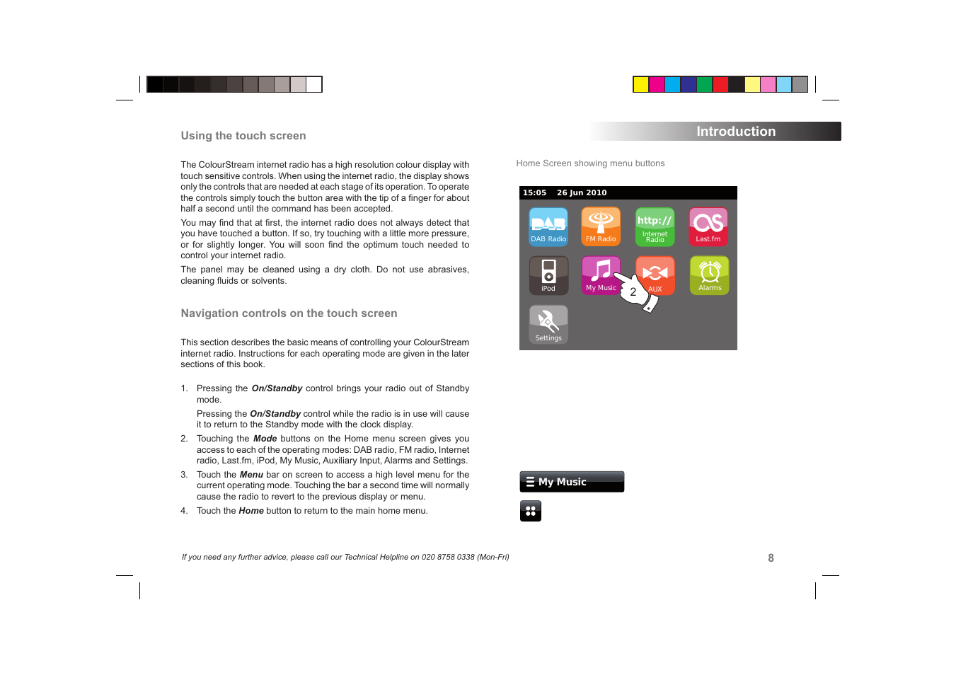 Introduction | Roberts Radio ColourStream User Manual | Page 9 / 100