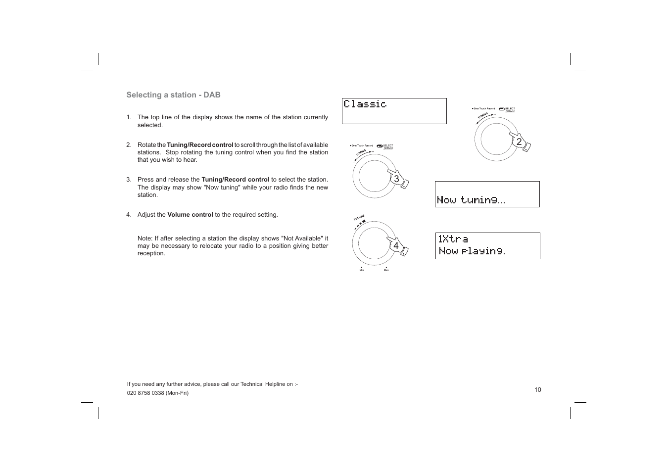 Roberts Radio Gemini 55 RD-55 User Manual | Page 11 / 40