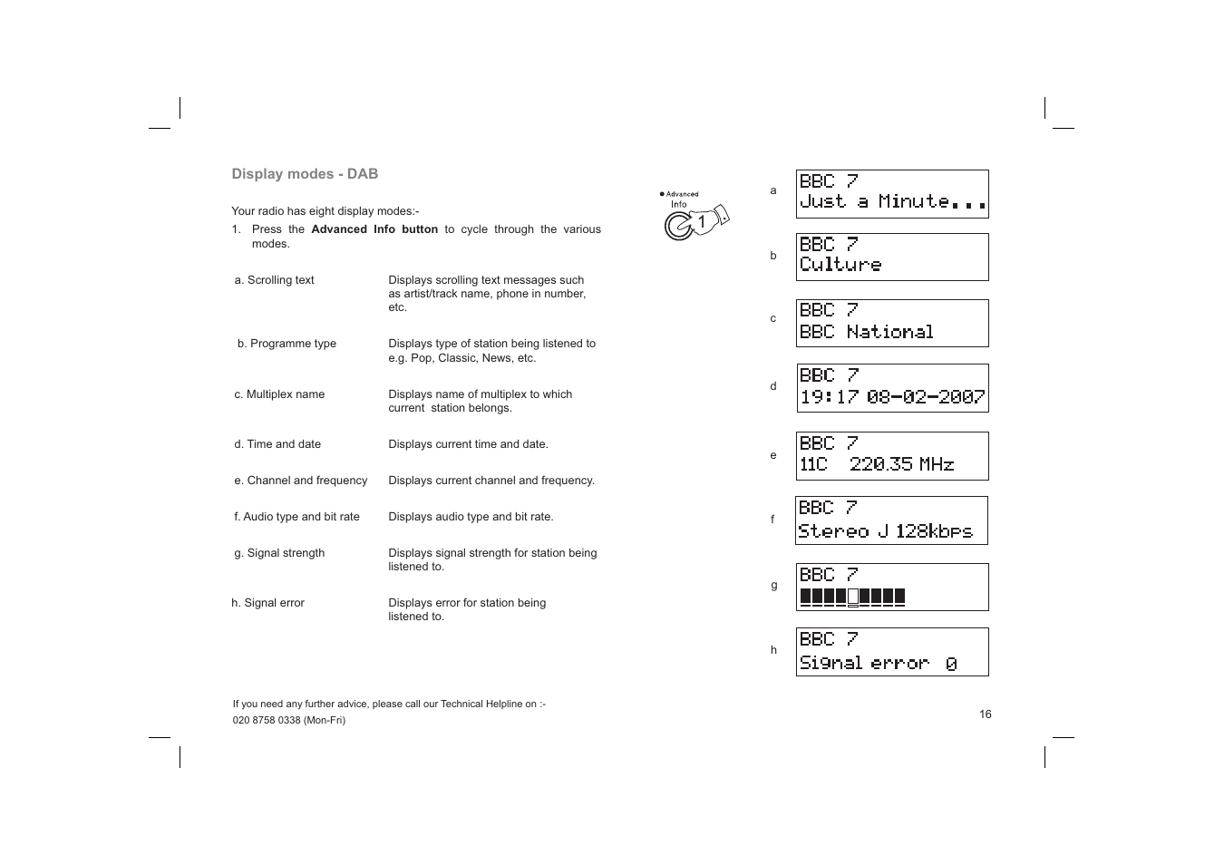 Roberts Radio Gemini 55 RD-55 User Manual | Page 17 / 40