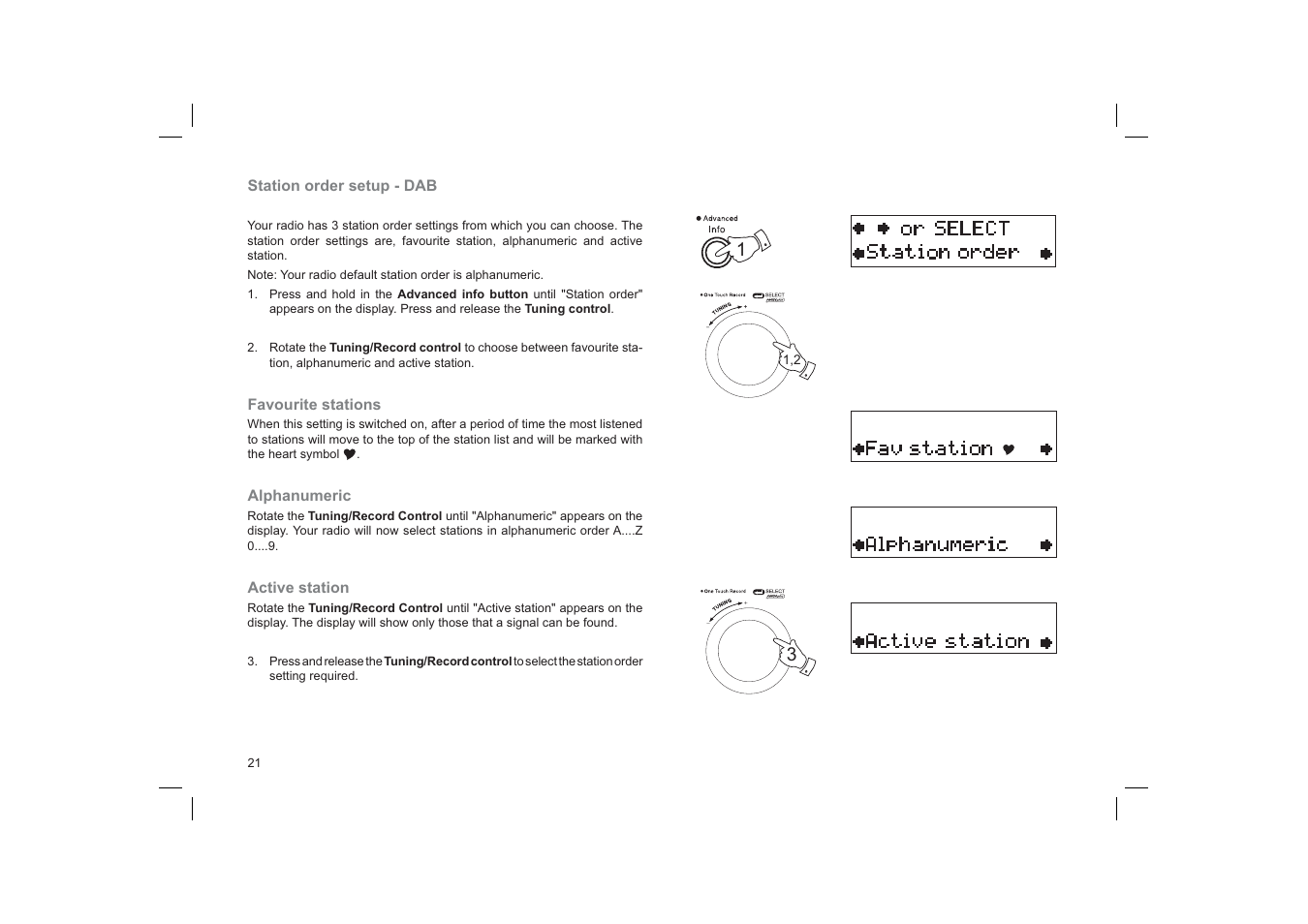 Roberts Radio Gemini 55 RD-55 User Manual | Page 22 / 40