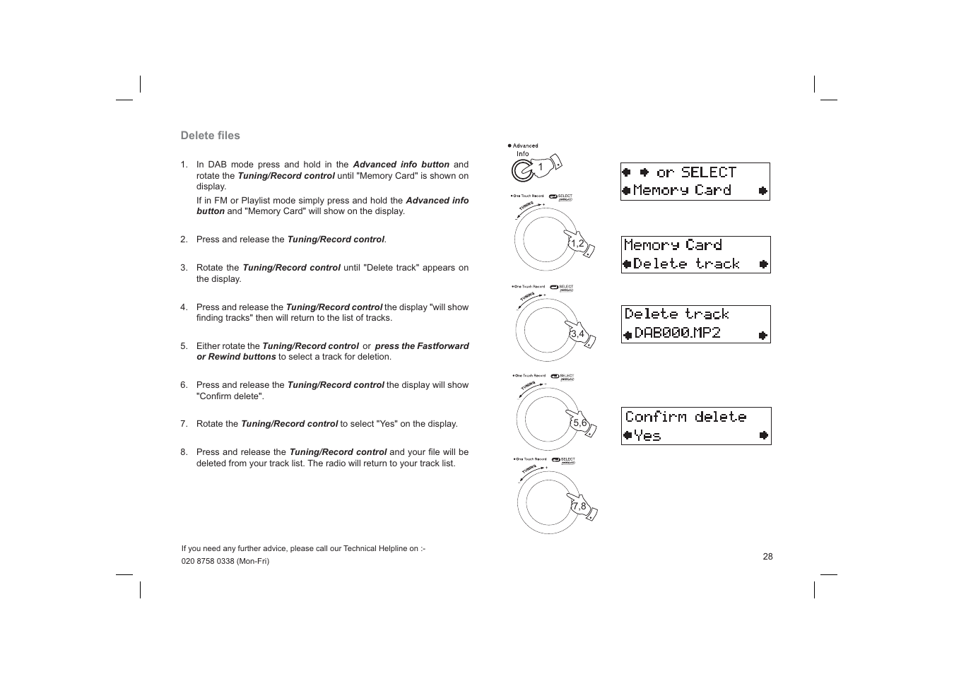 Roberts Radio Gemini 55 RD-55 User Manual | Page 29 / 40