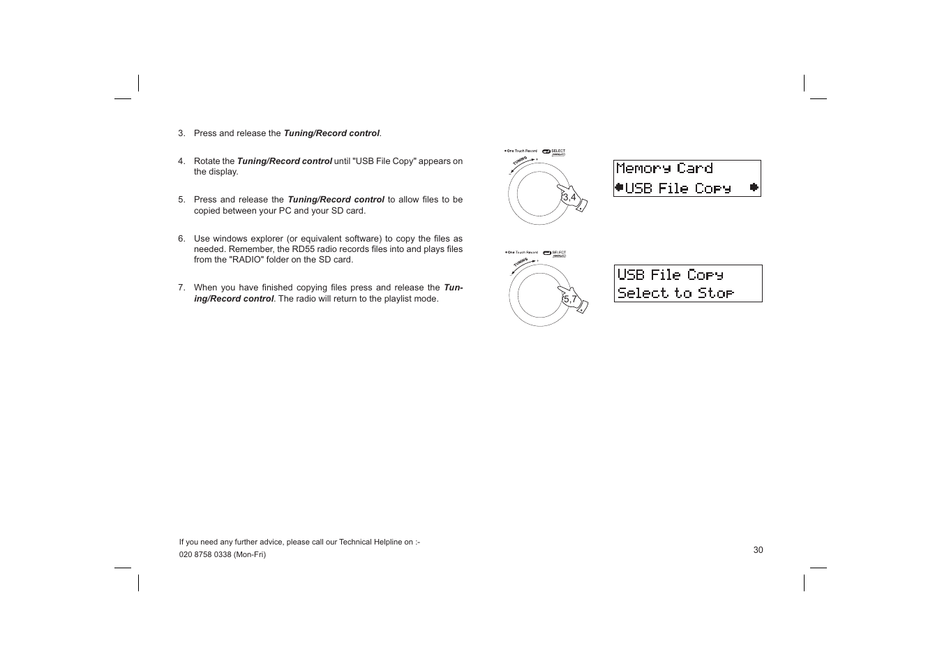 Roberts Radio Gemini 55 RD-55 User Manual | Page 31 / 40