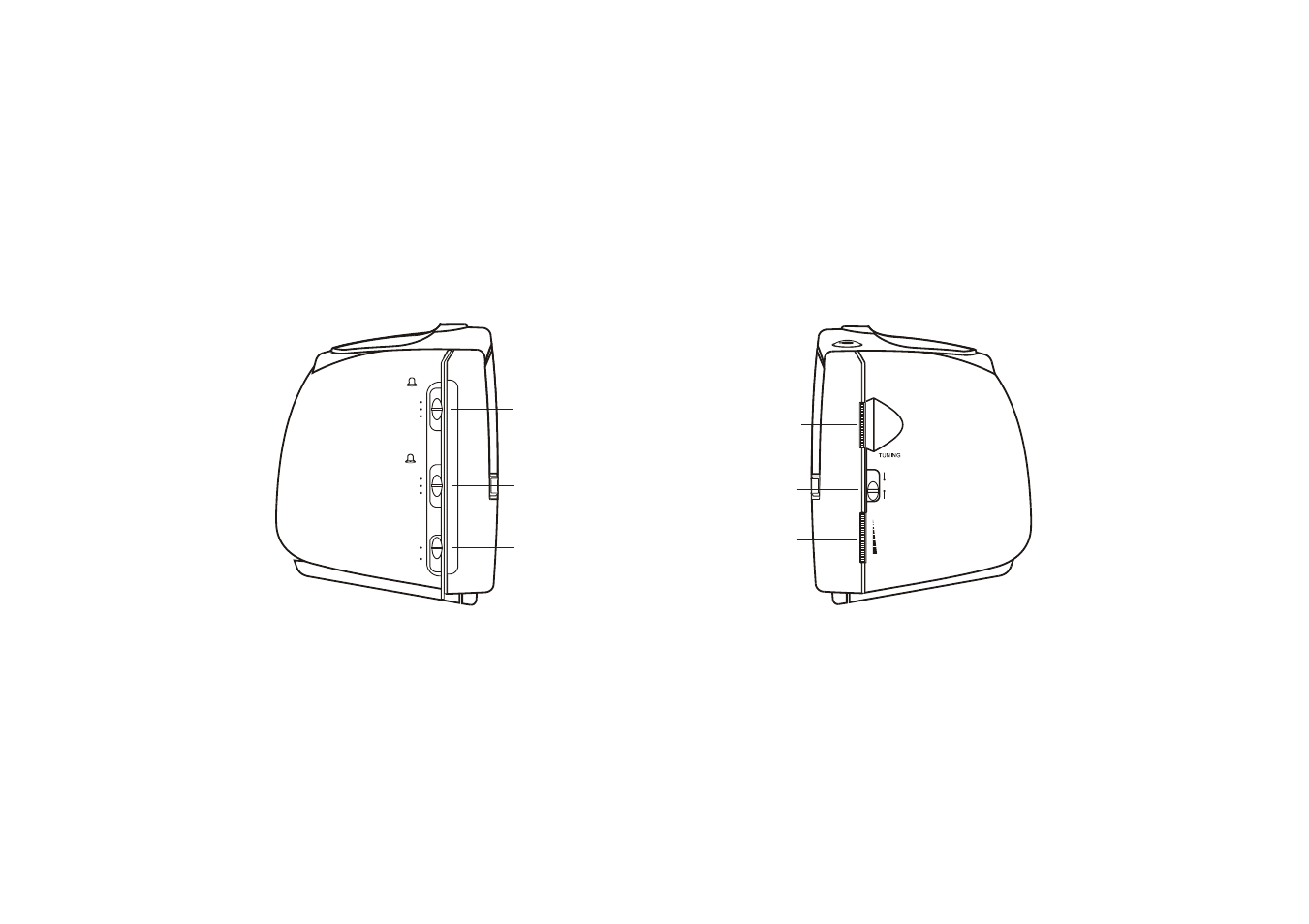 Controls (left and right side) | Roberts Radio CR9953 User Manual | Page 5 / 20