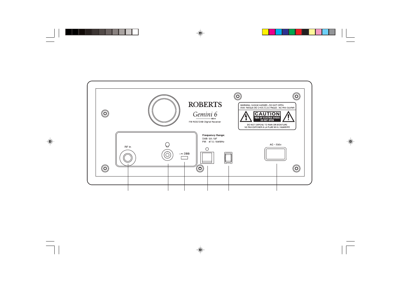 Roberts Radio RD-6 User Manual | Page 4 / 24