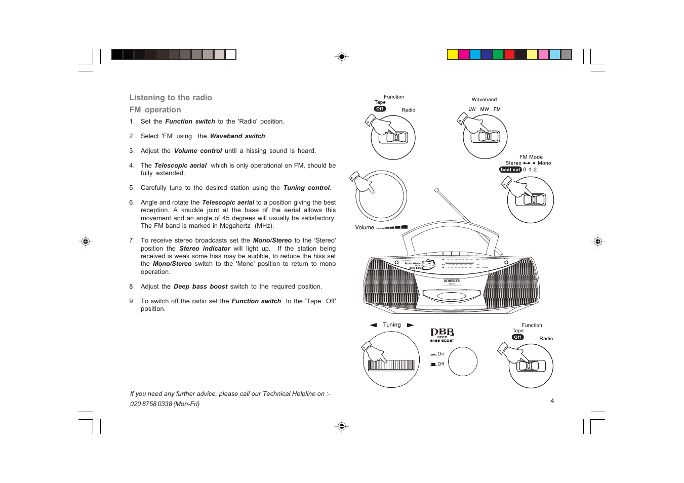 Provi ded by | Roberts Radio SC9911 User Manual | Page 5 / 16