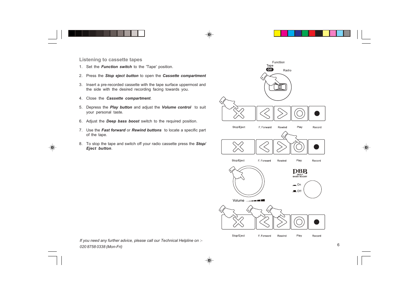 Roberts Radio SC9911 User Manual | Page 7 / 16