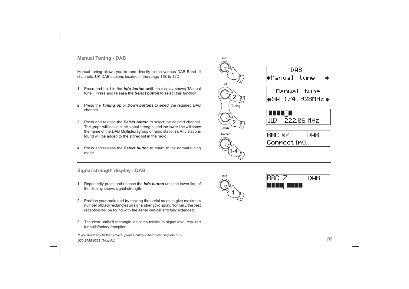 Roberts Radio ClassicLite User Manual | Page 11 / 28