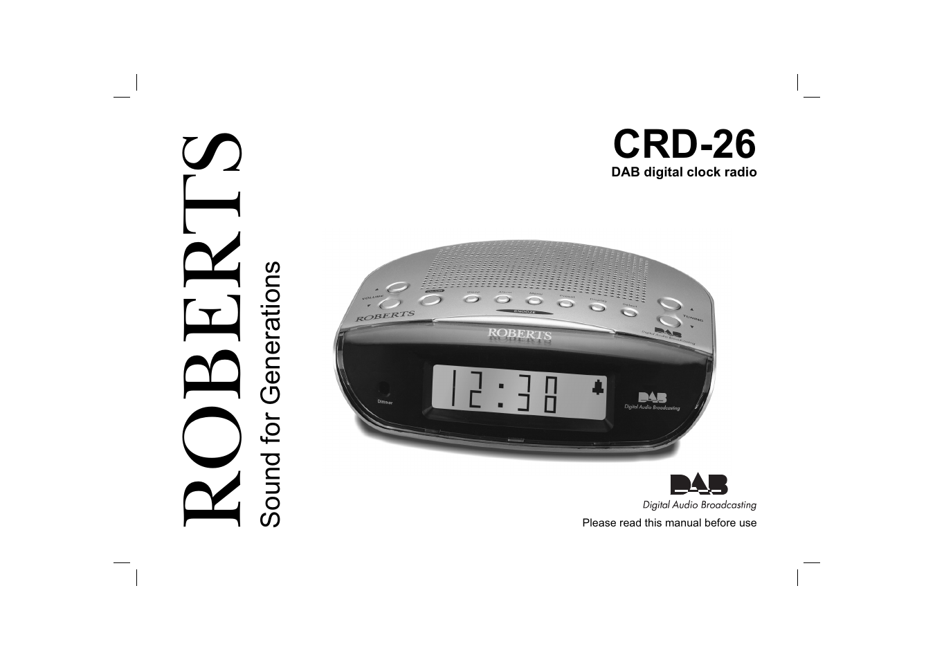 Roberts Radio CRD-26 User Manual | 28 pages