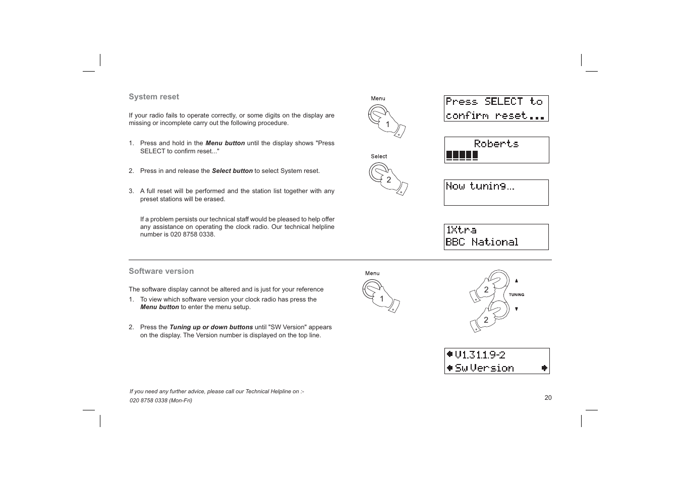 Roberts Radio CRD-26 User Manual | Page 21 / 28